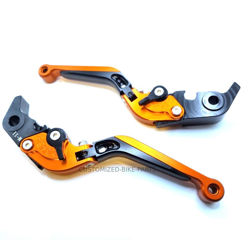 KTM 1290 Superduke R / GT 2014-2025 | Clutch Brake Lever Set Orange/Black