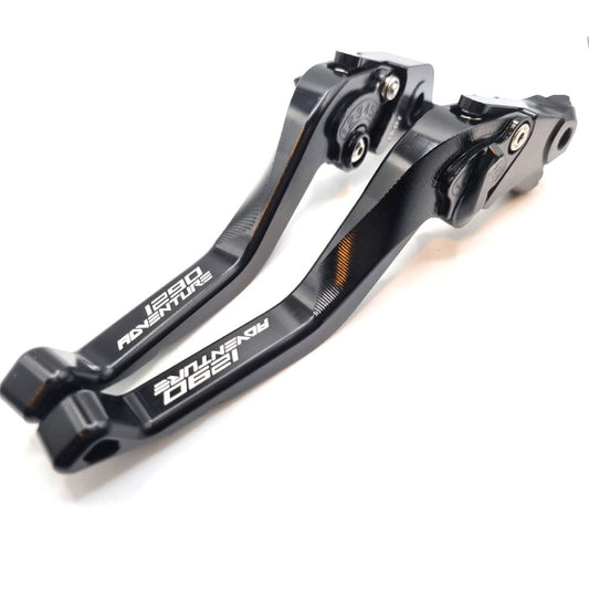 Short Clutch Brake Lever Set Orange - KTM 1290 Super Adventure R / S 2015-2025