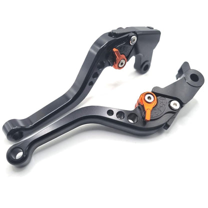Short Fully Black Clutch & Brake Levers - KTM Duke 890 2020-2025