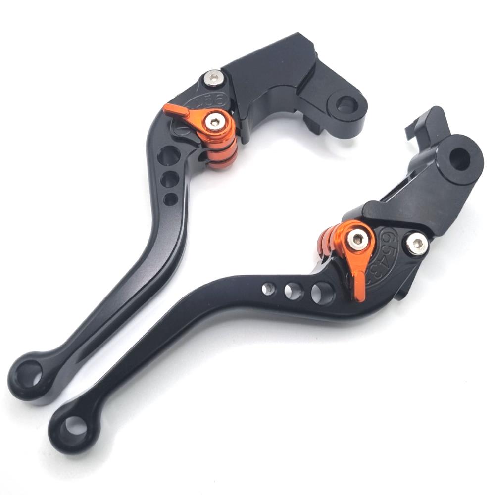 Short Fully Black Clutch & Brake Levers - KTM Duke 890 2020-2025