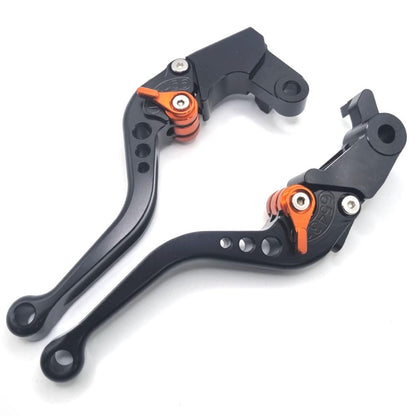 Short Fully Black Clutch & Brake Levers - KTM Duke 890 2020-2025