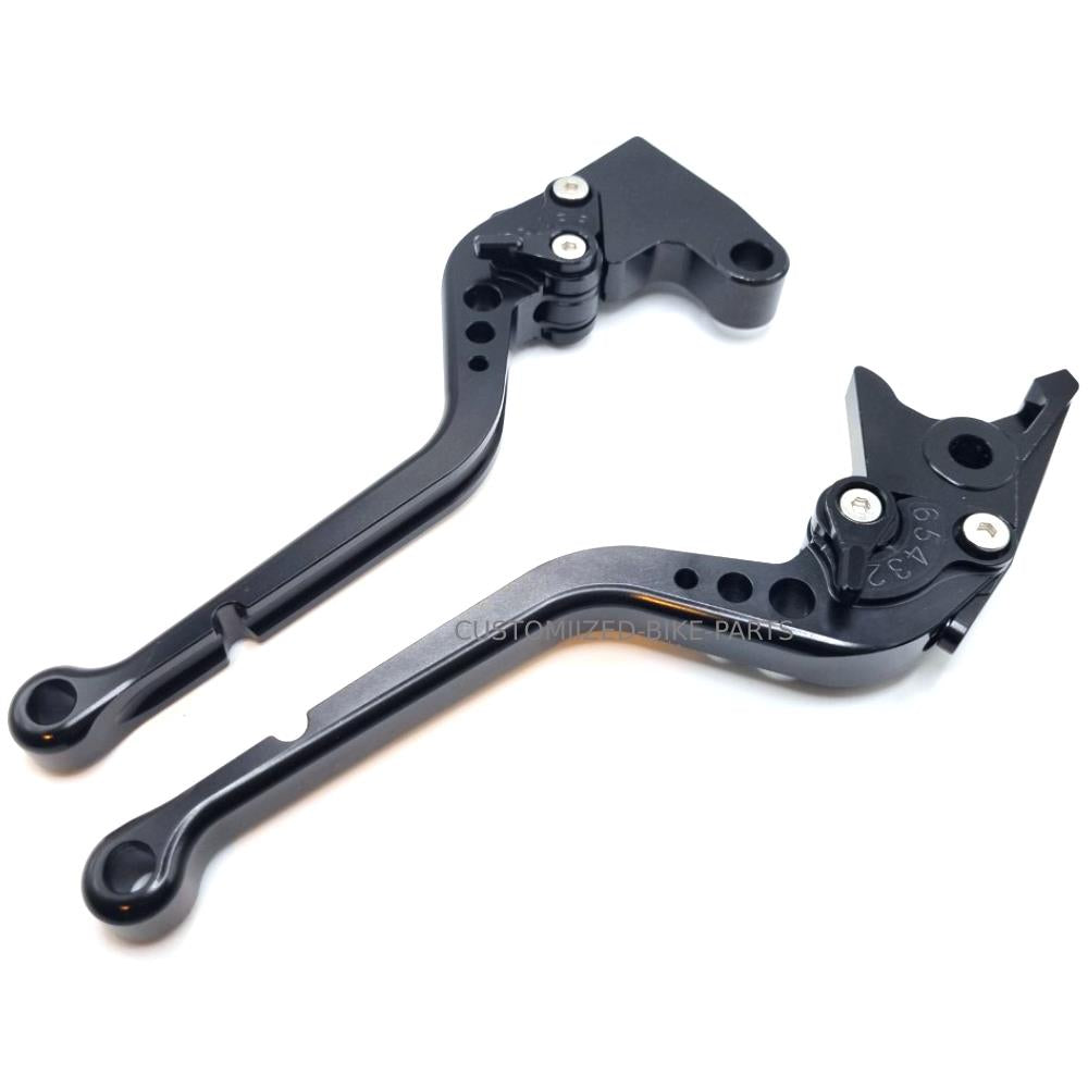 Long Black Clutch & Brake Levers For Triumph Trident 660 2021-2025