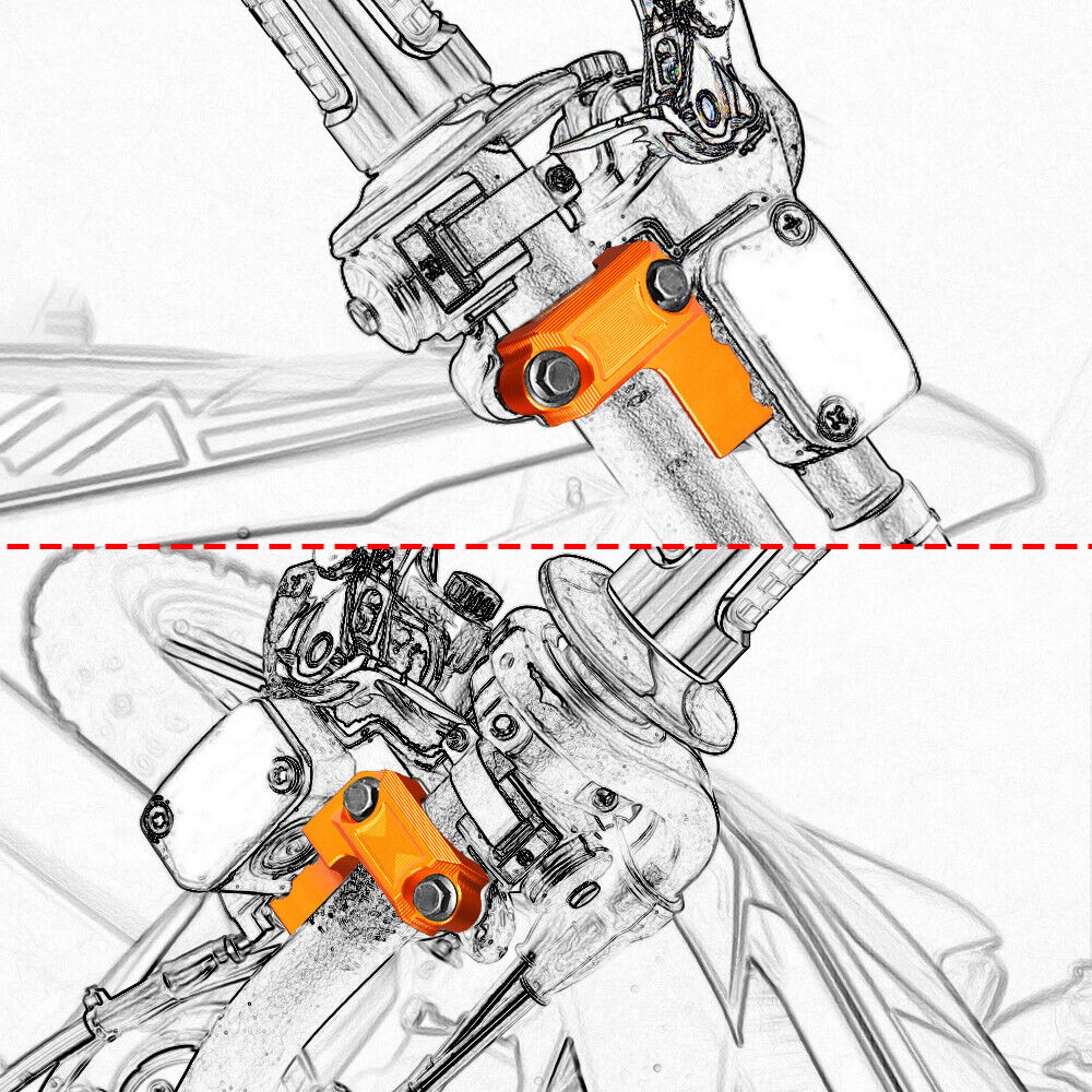 Master Brake & Clutch Cylinder Guard Protectors - KTM 250-500 EXC 2014-2023
