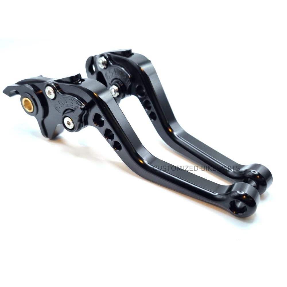 Royal Enfield Super Meteor 650 2023-2025 | Short Clutch Brake Lever Set - Black