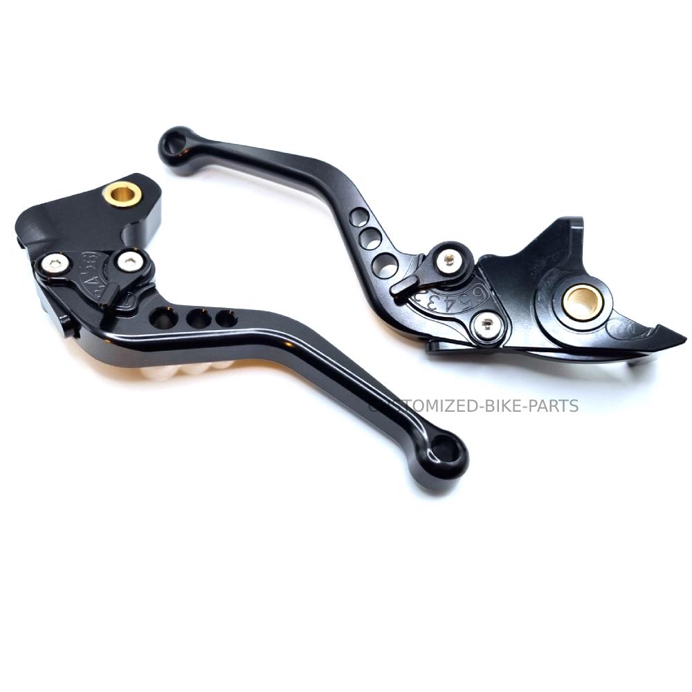 Royal Enfield Super Meteor 650 2023-2025 | Short Clutch Brake Lever Set - Black