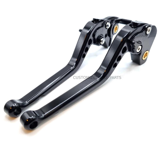Royal Enfield Super Meteor 650 2023-2025 | Long Clutch Brake Lever Set - Black