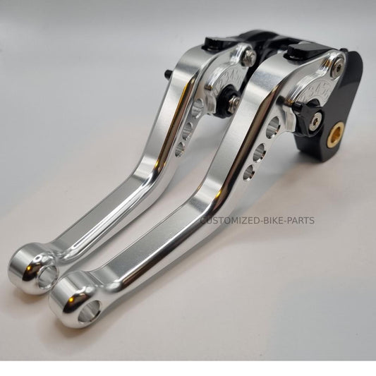 Royal Enfield Super Meteor 650 2023-2025 | Short Clutch Brake Lever Set - Silver