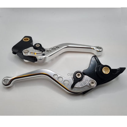 Royal Enfield Super Meteor 650 2023-2025 | Short Clutch Brake Lever Set - Silver