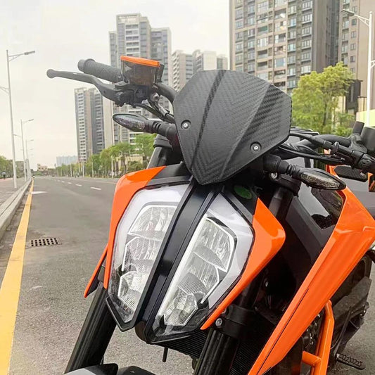 Motorcycle Small Windscreen Windshield Screen KTM 790 890 Duke 2018-2025