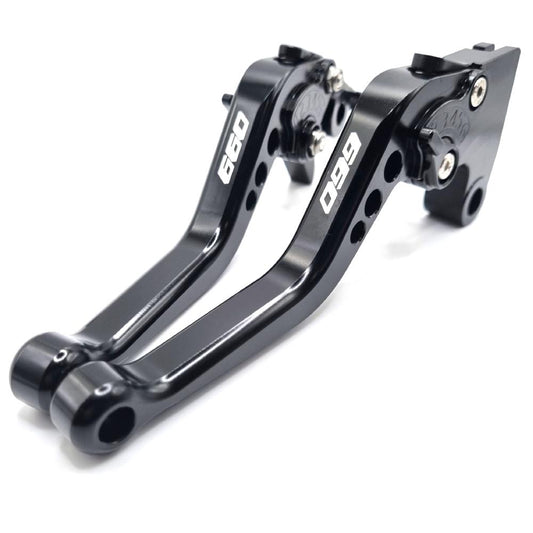 Triumph Trident / Sport 660 2021-2025 Short Black Clutch & Brake Levers
