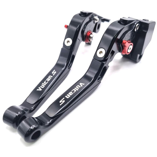 Black / Black Clutch & Brake Levers For Kawasaki Vulcan S 650 2015-2025