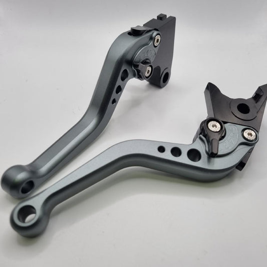 Short Titanium Clutch & Brake Levers For Triumph Tiger 660 / Sport 2021-2025