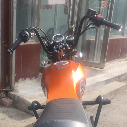 Motorcycle Super High 22mm Handlebars Bobber Chopper Softail Dyna Bike Cruiser