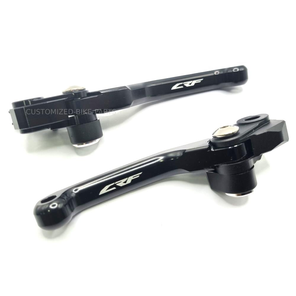 Pivot Black Clutch & Brake Levers For Honda CRF450R CRF450RX 2021-2024