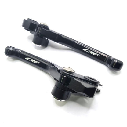 Pivot Black Clutch & Brake Levers For Honda CRF450R CRF450RX 2021-2024