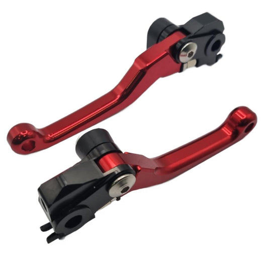 Pivot Red Clutch & Brake Levers For Honda CRF450R CRF450RX 2021-2024