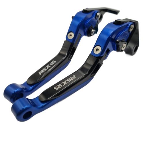 Honda MSX Grom 125 2013-2025 | Adjustable Clutch Brake Lever Set Blue/Black