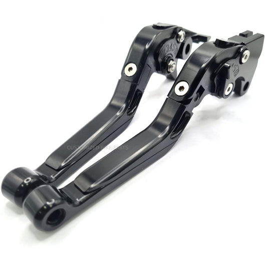 Adjustable Clutch Brake Levers Black/Black - Suzuki GSX-S950 2021-2025