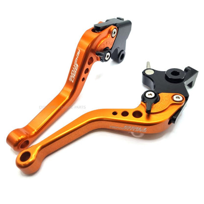 KTM 890 R / S Adventure 2019-2025 Short Clutch & Brake Lever Set - Orange