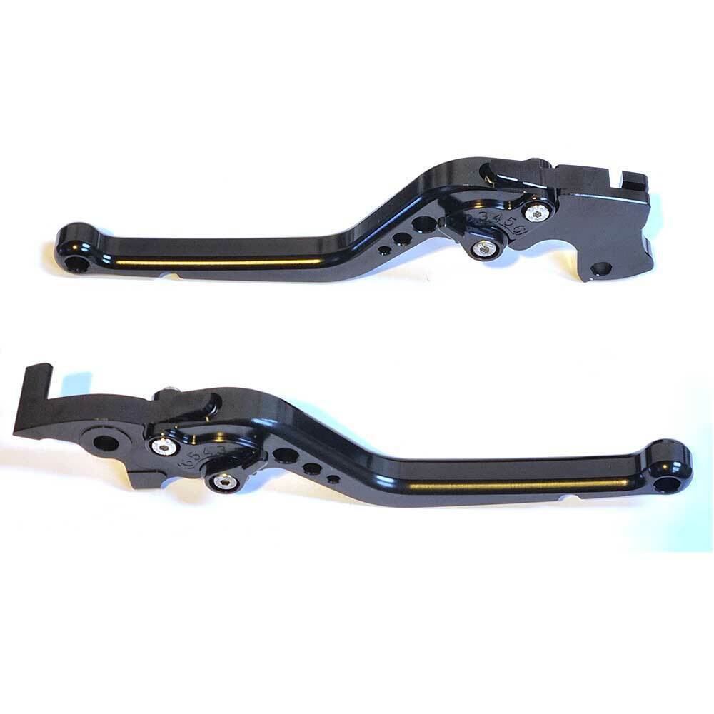 Long Black Clutch & Brake Levers For Triumph Speed 400 2023-2025