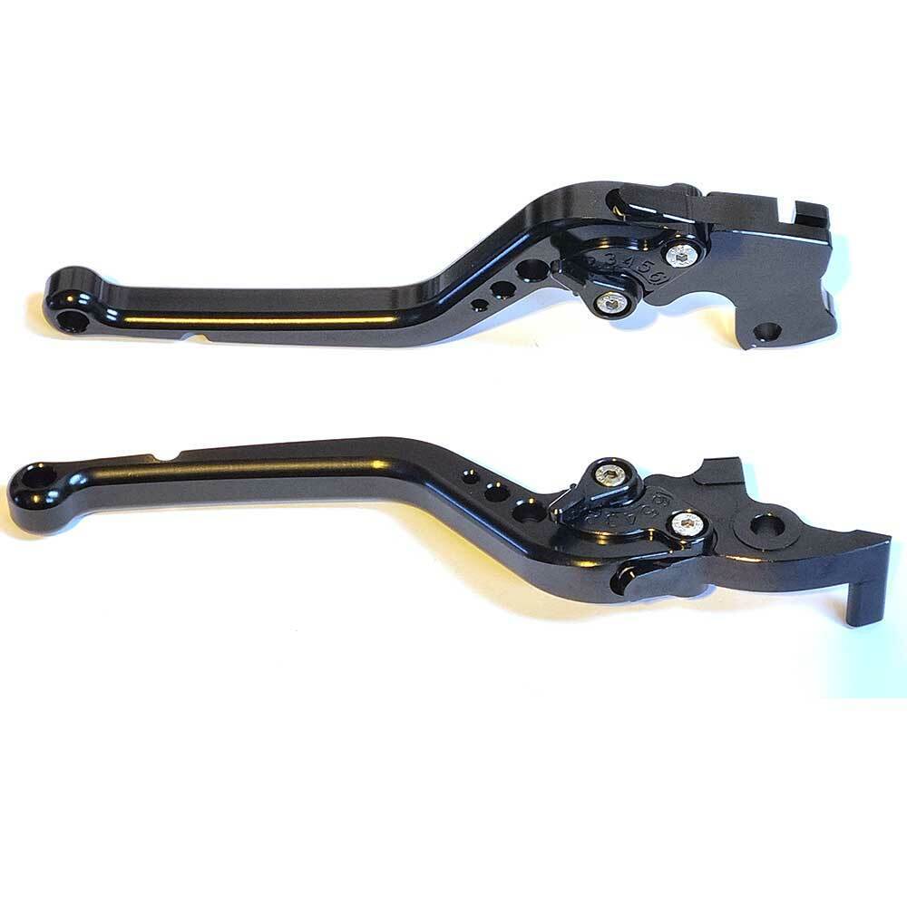 Long Black Clutch & Brake Levers For Triumph Speed 400 2023-2025