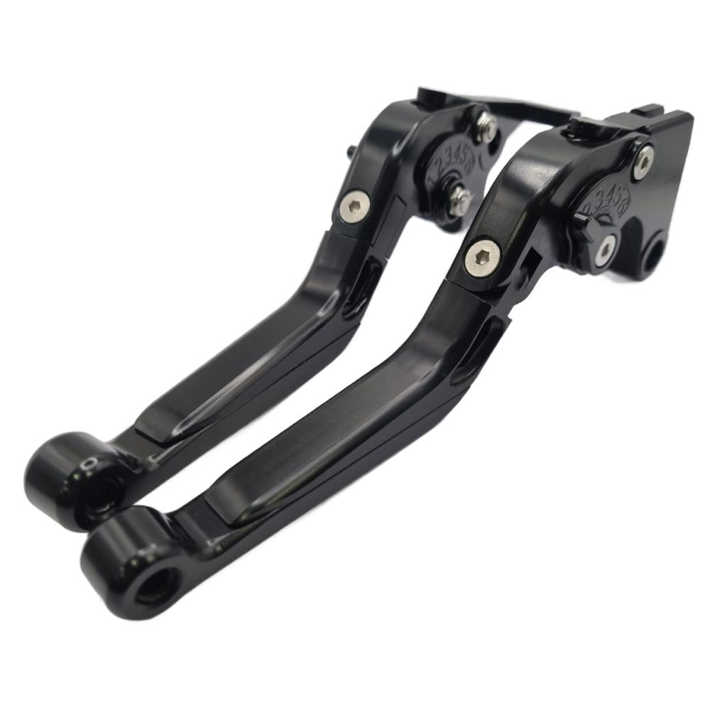 Yamaha Tenere 700 2019-2025 Adjustable Clutch Brake Lever Set - Black / Black