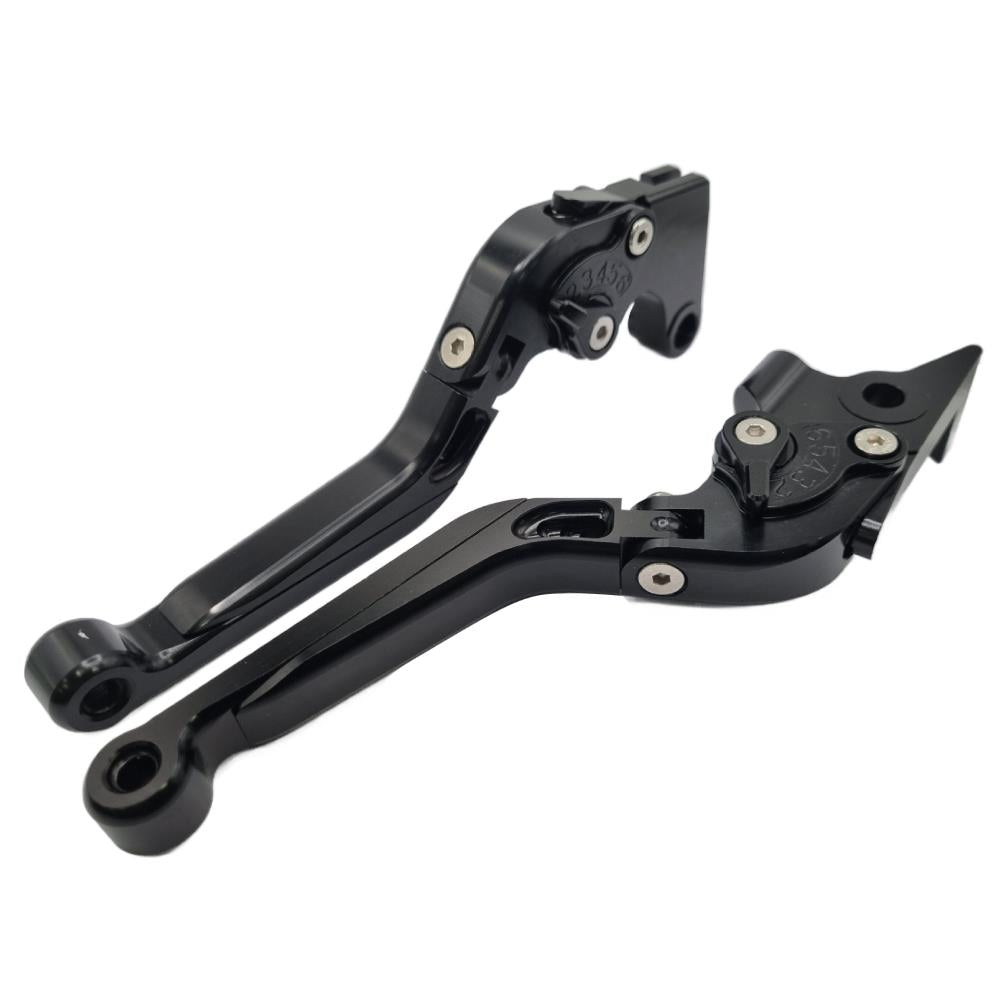 Yamaha Tenere 700 2019-2025 Adjustable Clutch Brake Lever Set - Black / Black