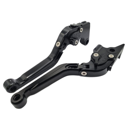 Yamaha Tenere 700 2019-2025 Adjustable Clutch Brake Lever Set - Black / Black