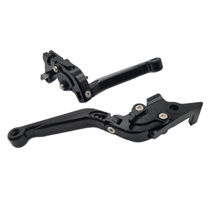 Yamaha Tenere 700 2019-2025 Adjustable Clutch Brake Lever Set - Black / Black
