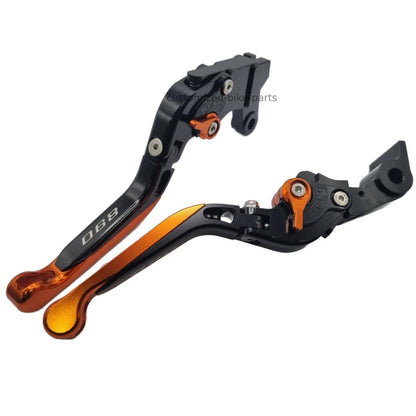 KTM 890 Duke R 2020-2025 | Adjustable Clutch Brake Lever Set Black / Orange
